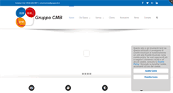 Desktop Screenshot of gruppocmb.com